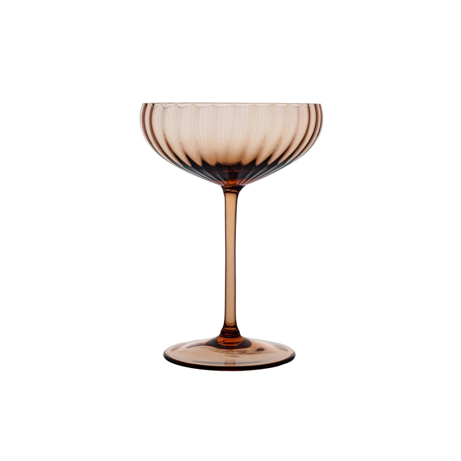 Lyon champagneskål, 280 ml. – New Brown